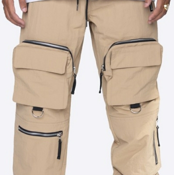 Khaki C4 Cargo Pants - Picture 3 of 4